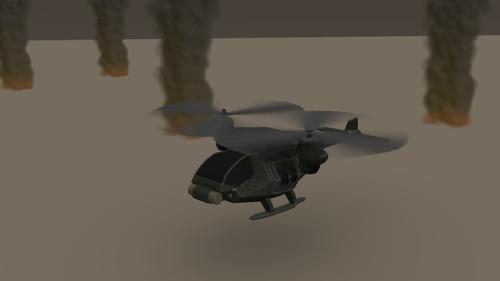 Helicopter Scene preview image